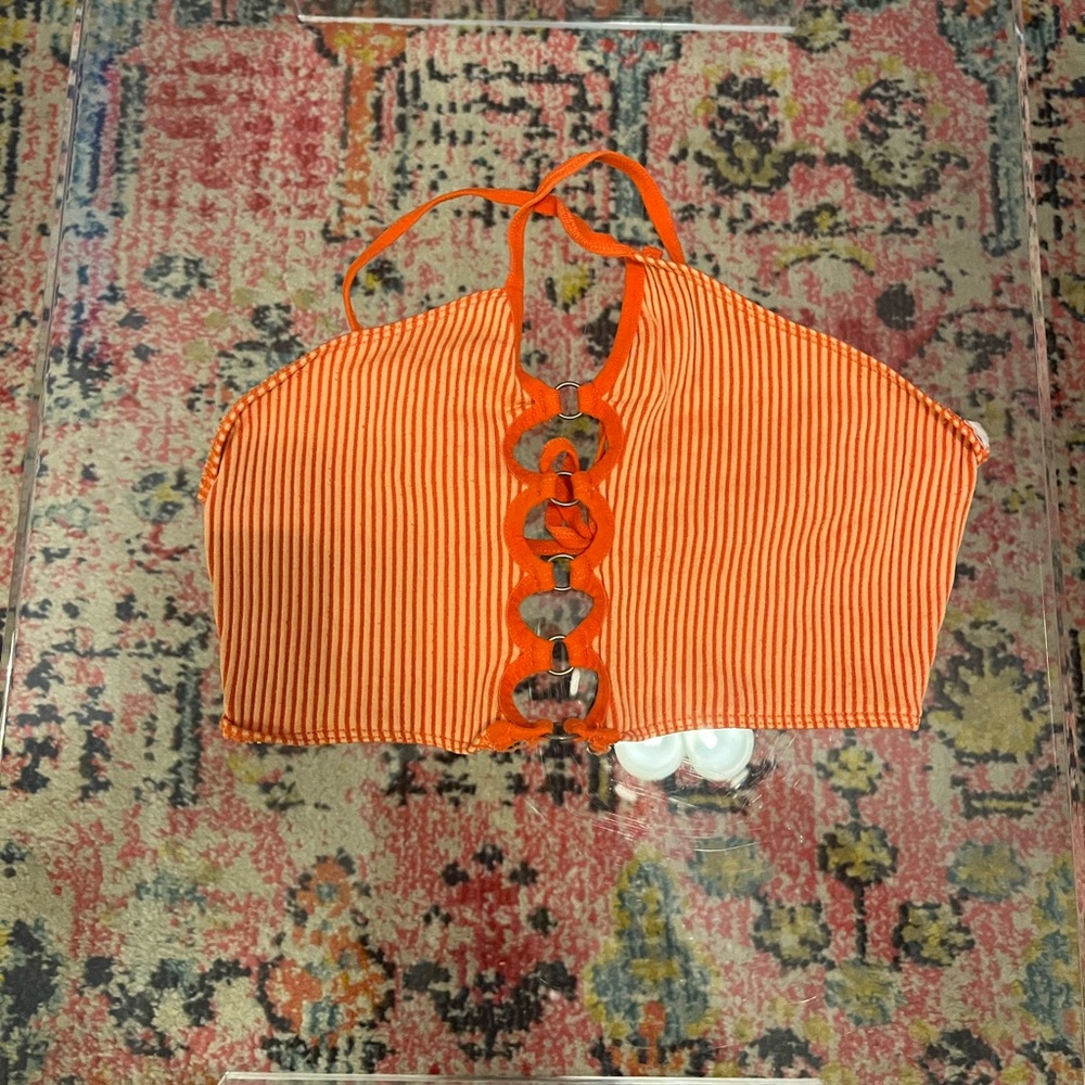 Urban Outfitters Open Back Crop